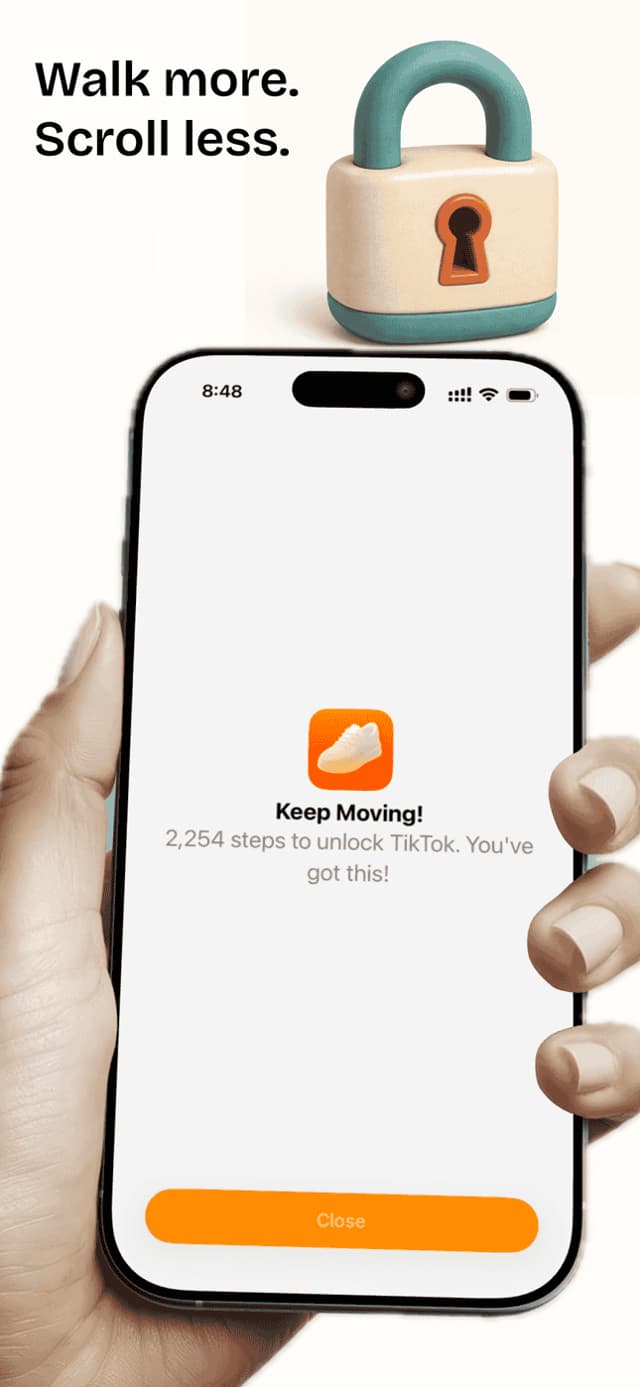 Steps app screenshot 1