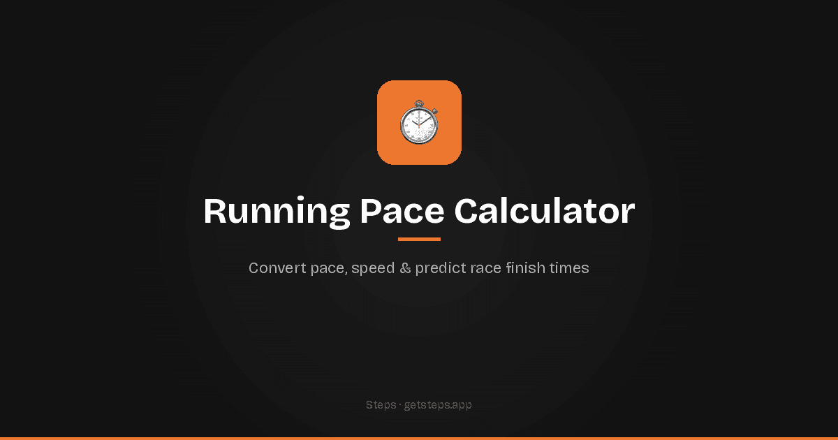 Running Pace Calculator: min/km vs min/mile Explained