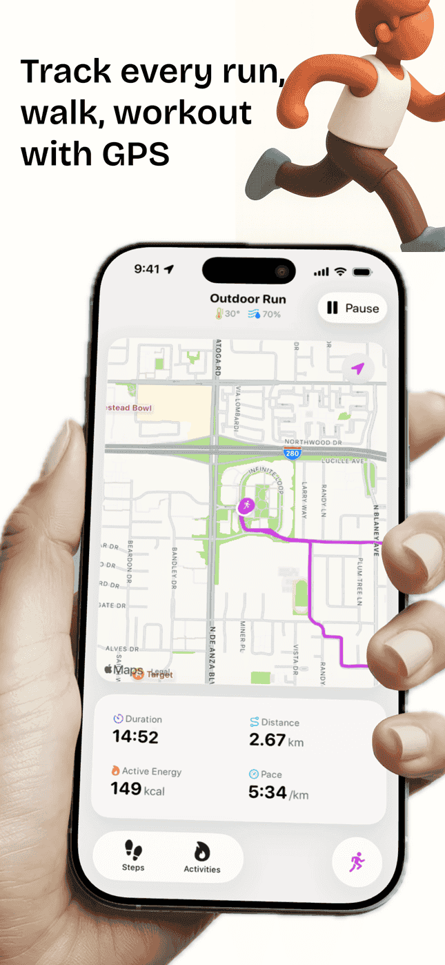 Steps app screenshot 3